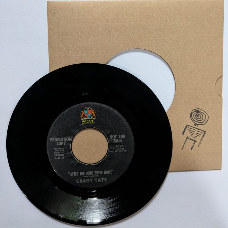 GRADY TATE / AFTER THE LONG DRIVE HOME / FOLLOW THE PATH (WHERE THE FLOWERS GROW) / 1970 / VINIL 7"