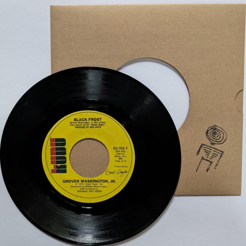 GROVER WASHINGTON, JR / MISTER MAGIC / BLACK FROST / 1975 / VINIL 7"