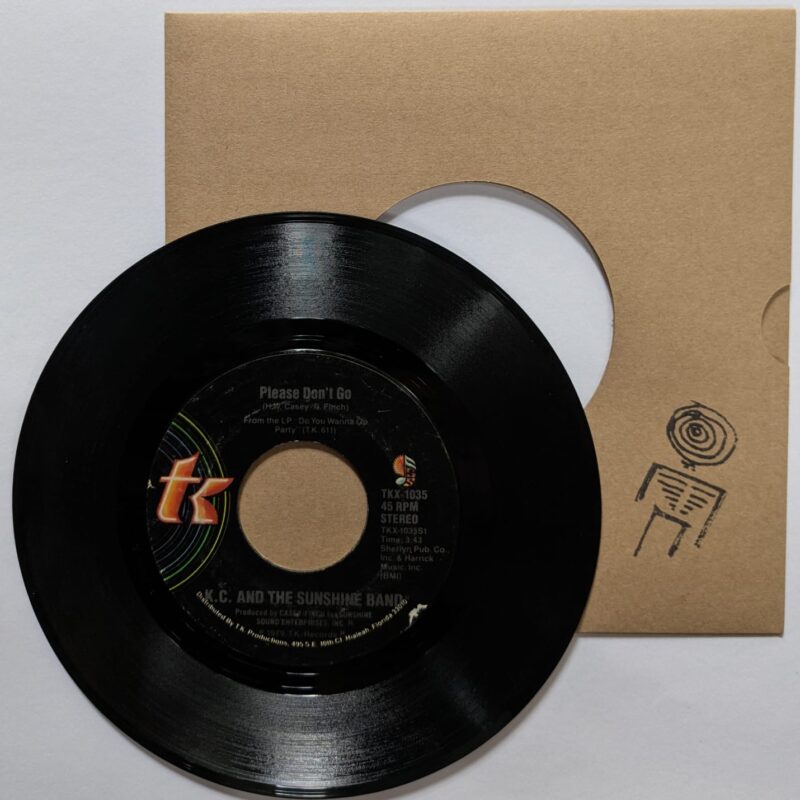 K.C. & THE SUNSHINE BAND  / PLEASE DON'T GO / I BETCHA DIDN'T KNOW THAT  / 1979 / VINIL 7"