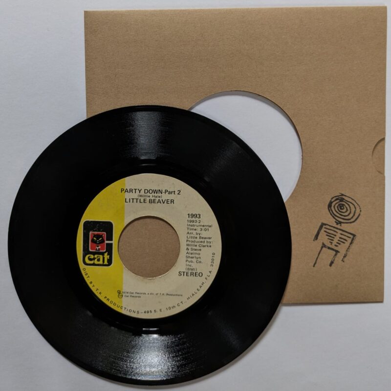 LITTLE BEAVER / PARTY DOWN PART 1 / PART 2 / 1974 / VINIL 7"