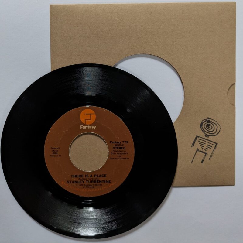 STANLEY TURRENTINE / THERE IS A PLACE / ALL BY MYSELF / 1976 / VINIL 7"