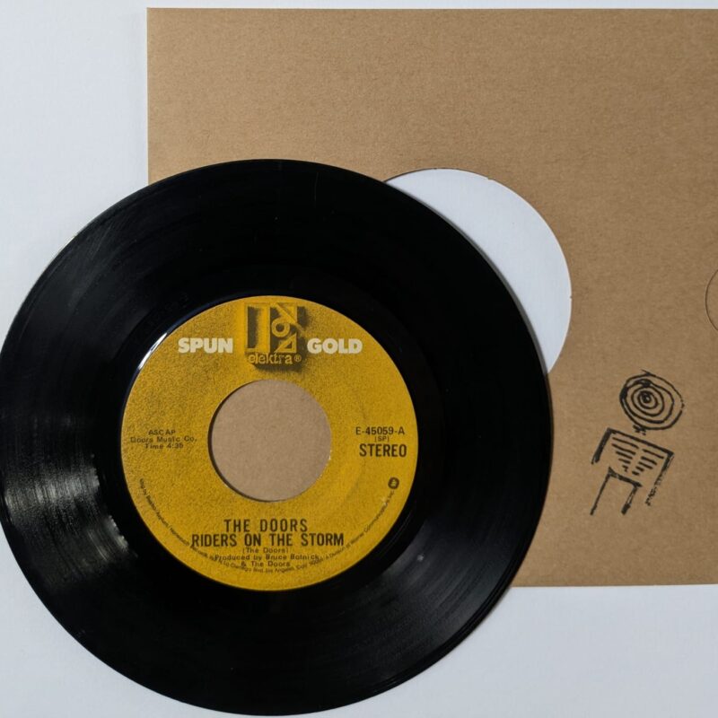 THE DOORS / RIDERS ON THE STORM / LOVE HER MADLY / 1982 / VINIL 7"