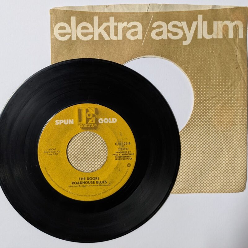 THE DOORS / L.A. WOMAN / ROADHOUSE BLUES / 1980 / VINIL 7"