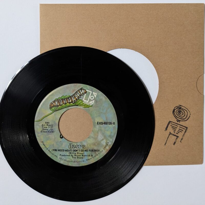 THE DOORS /  LOVE HER MADLY / (YOU NEED MEAT) DON'T GO NO FURTHER  / 1971 / VINIL 7"