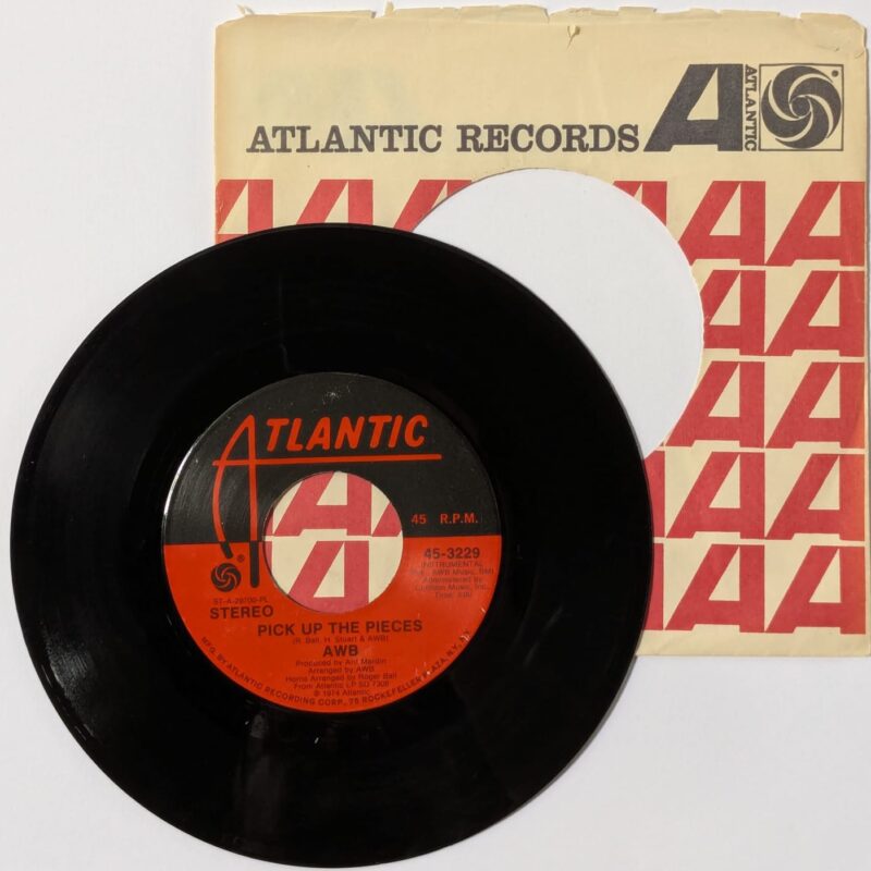 AWB  / PICK UP THE PIECES / WORK TO DO / 1974 / VINIL 7"