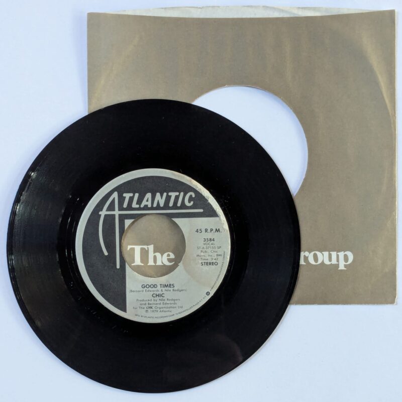 CHIC / GOOD TIMES / 1979 / VINIL 7"