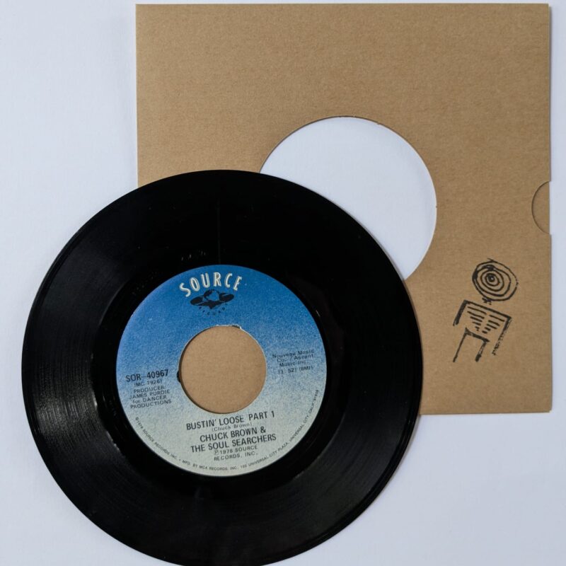 CHUCK BROWN AND THE SOUL SEARCHERS / BUSTIN' LOOSE PT. 1 / PT. 2 / 1978 / VINIL 7"