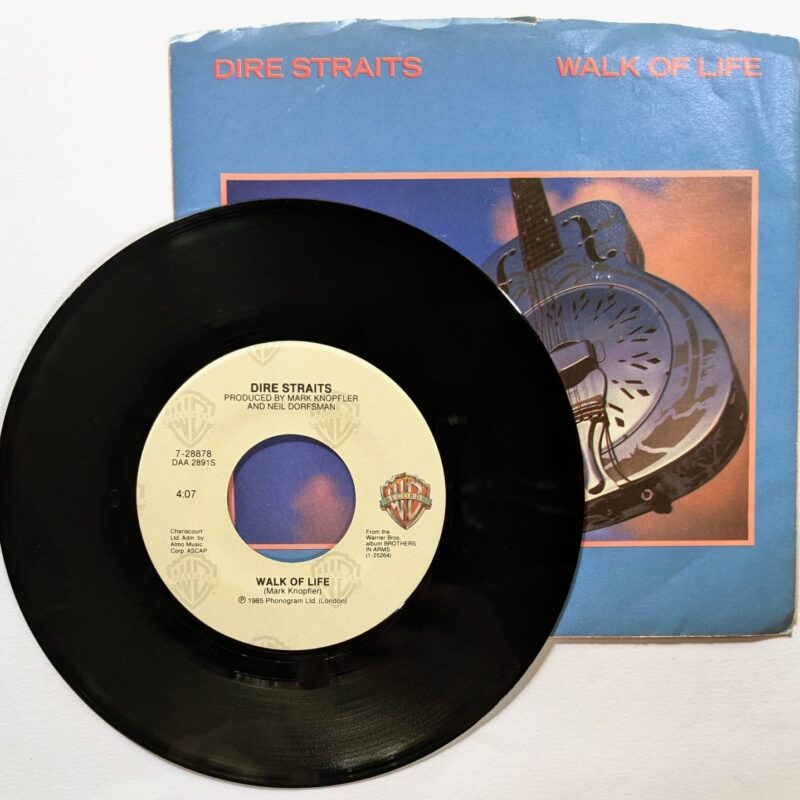 DIRE STRAITS  / WALK OF LIFE / ONE WORLD  / 1985 / VINIL 7"