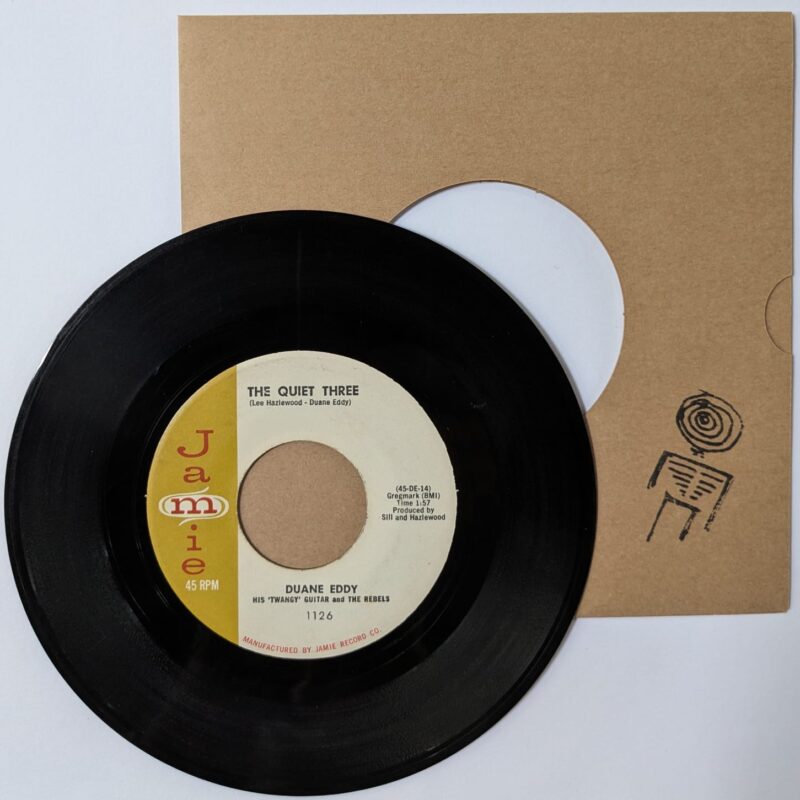 DUANE EDDY / THE QUIET THREE / FORTY MILES OF THE BAD ROAD / 1959 / VINIL 7"