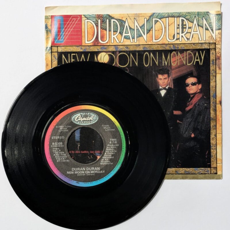 DURAN DURAN  / NEW MOON ON MONDAY / TIGER TIGER / 1984 / VINIL 7"