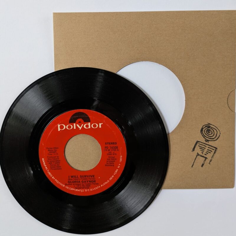 GLORIA GAYNOR  / SUBSTITUTE / I WILL SURVIVE / 1978 / VINIL 7"