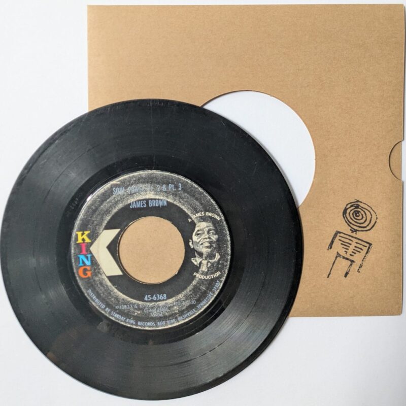 JAMES BROWN / SOUL POWER Pt. 1,2 & 3 / 1971 / VINIL 7"