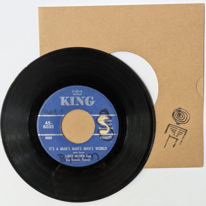 JAMES BROWN / IT'S A MAN'S MAN'S MAN'S WORLD  / 1966 / VINIL 7"