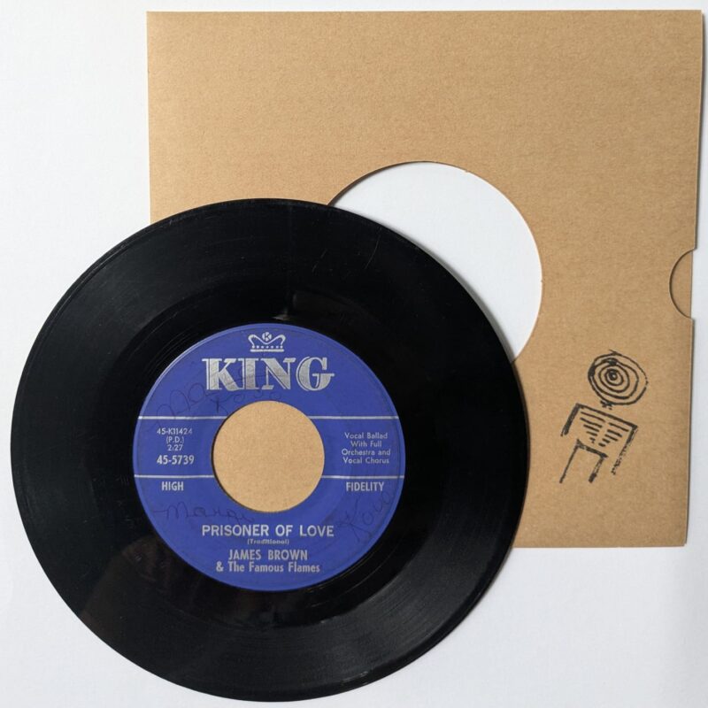 JAMES BROWN / PRISONER OF LOVE / CHOO-CHOO / 1963 / VINIL 7"