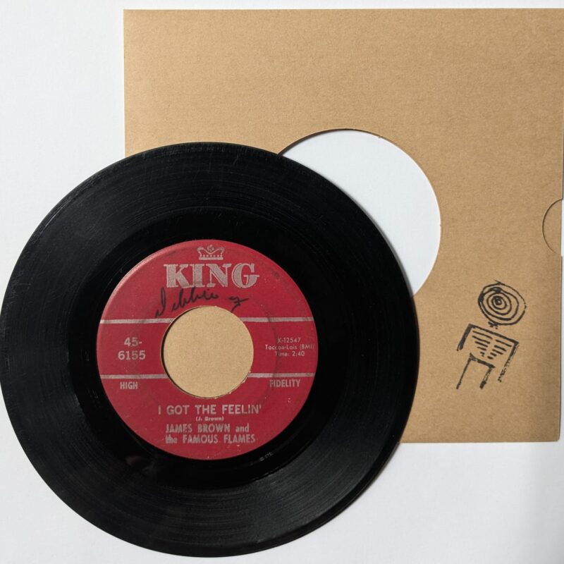 JAMES BROWN / I GOT THE FEELIN' / IF I RULLED THE WORLD / 1968 / VINIL 7"