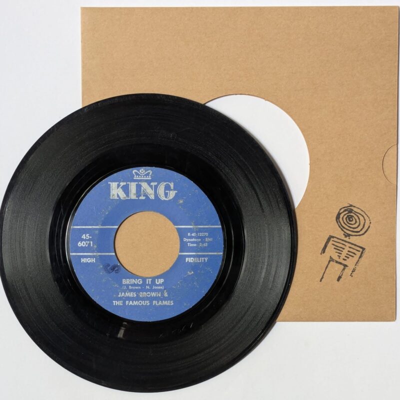 JAMES BROWN / BRING IT UP / NOBODY KNOWS / 1967 / VINIL 7"