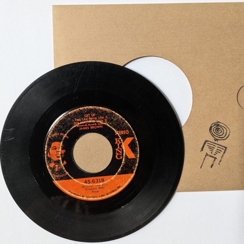 JAMES BROWN / GET UP I FEEL LIKE BEING LIKE A SEX MACHINE / 1970 / VINIL 7"