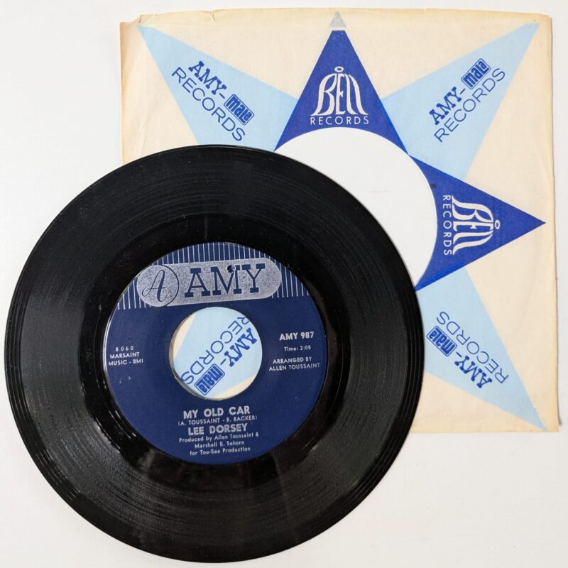 LEE DORSEY / MY OLD CAR / WHY WAIT UNTIL TOMORROW  / 1967 / VINIL 7"