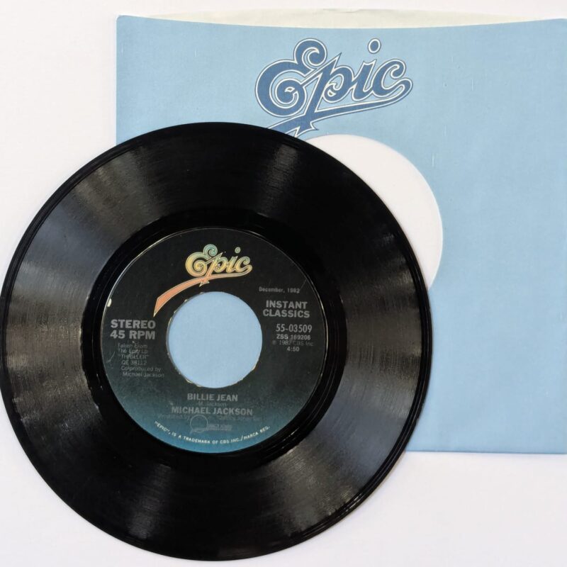 MICHAEL JACKSON / BILLIE JEAN / CAN'T GET OUTTA THE RAIN / 1983 / VINIL 7"