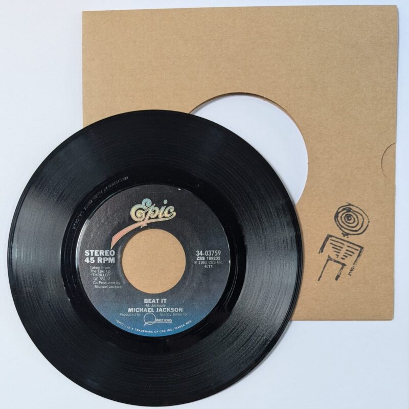 MICHAEL JACKSON / BEAT IT / GET ON THE FLOOR / 1983 / VINIL 7"