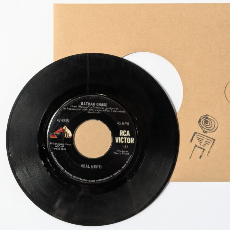 NEAL HEFTI / BATMAN THEME / BATMAN CHASE / 1965 / VINIL 7"
