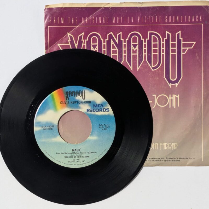 OLIVIA NEWTON-JOHN / MAGIC / FOOL COUNTRY / 1980 / VINIL 7"