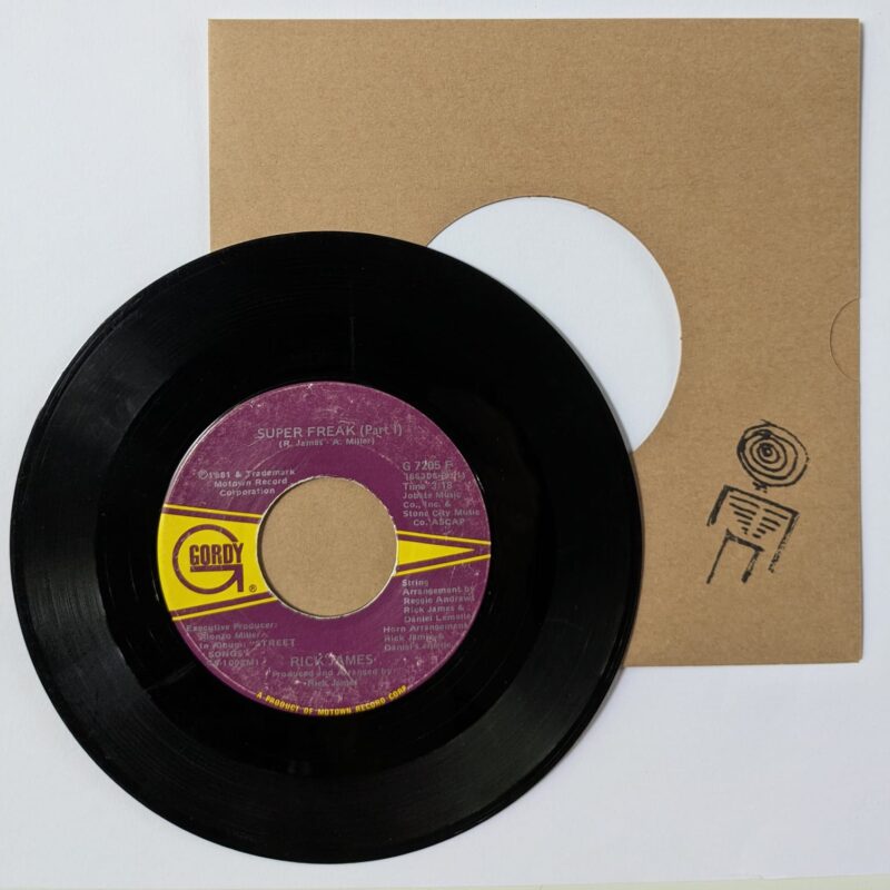 RICK JAMES  / SUPER FREAK PT 1 / PT 2 / 1981 / VINIL 7"