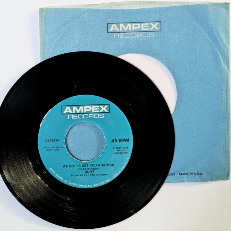 RUNT / WE GOTTA GET YOU A WOMAN / BABY, LET'S SWING / THE LAST THING YOU SAY / DON'T TIE MY HANDS / 1970 / VINIL 7"