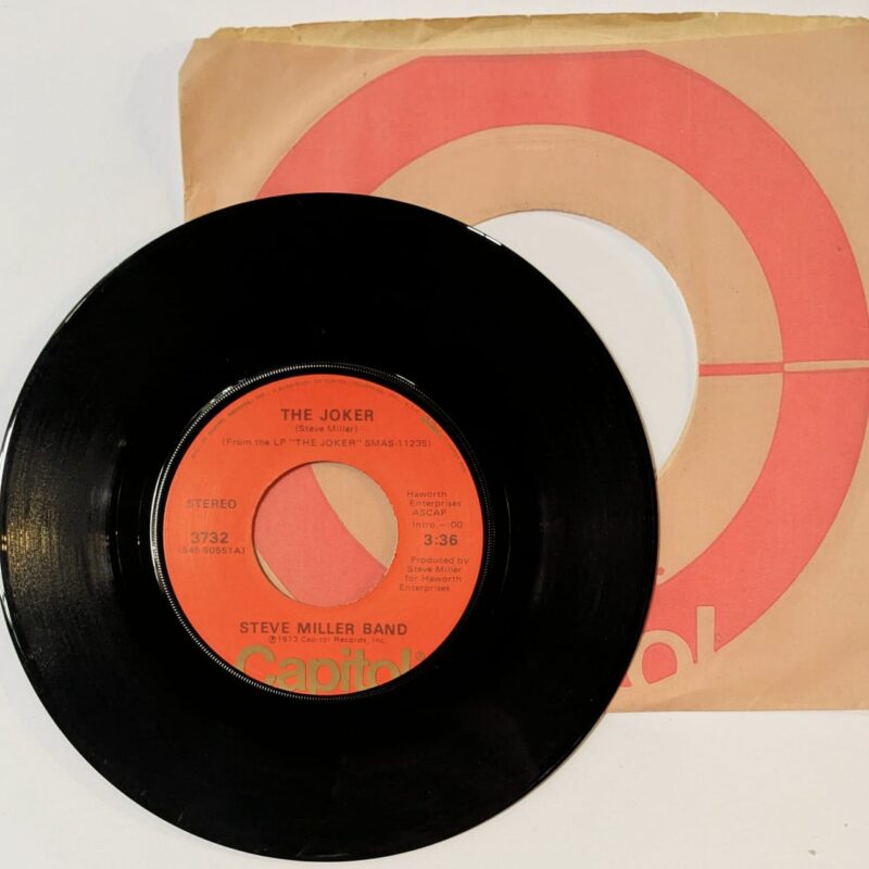 STEVE MILLER BAND / THE JOKER / SOMETHING TO BELIEVE IN / 1973 / VINIL 7"