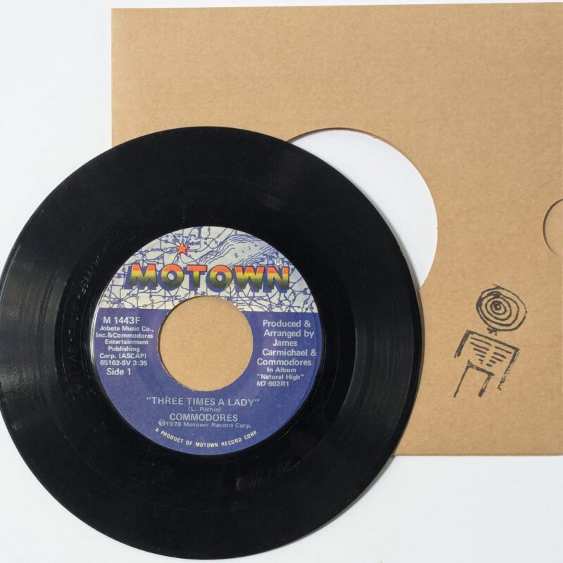 COMMODORES / THREE TIMES A LADY / LOOK WHAT YOU'VE DONE TO ME / 1978 / VINIL 7"
