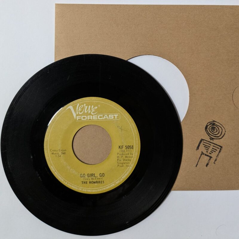 THE HOMBRES  / LET IT OUT ( LET IT ALL HANG OUT )/GO GIRL, GO  / 1967 / VINIL 7"