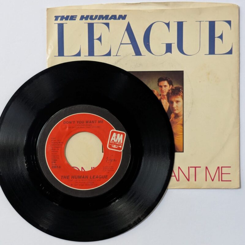 THE HUMAN LEAGUE / DON'T YOU WANT ME / SECONDS / 1981 / VINIL 7"