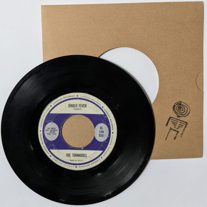 THE TORNADOES / TELSTAR / JUNGLE FEVER / 1962 / VINIL 7"