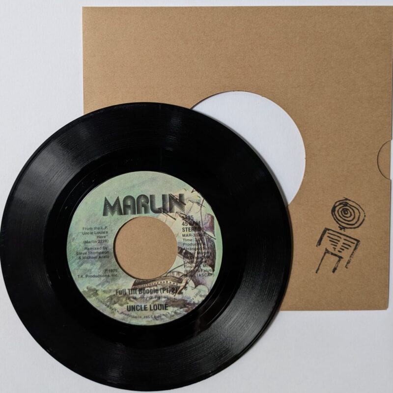 UNCLE LOUIE / FULL TILT BOOGIE PT 1 / PT. 2 / 1979 / VINIL 7"