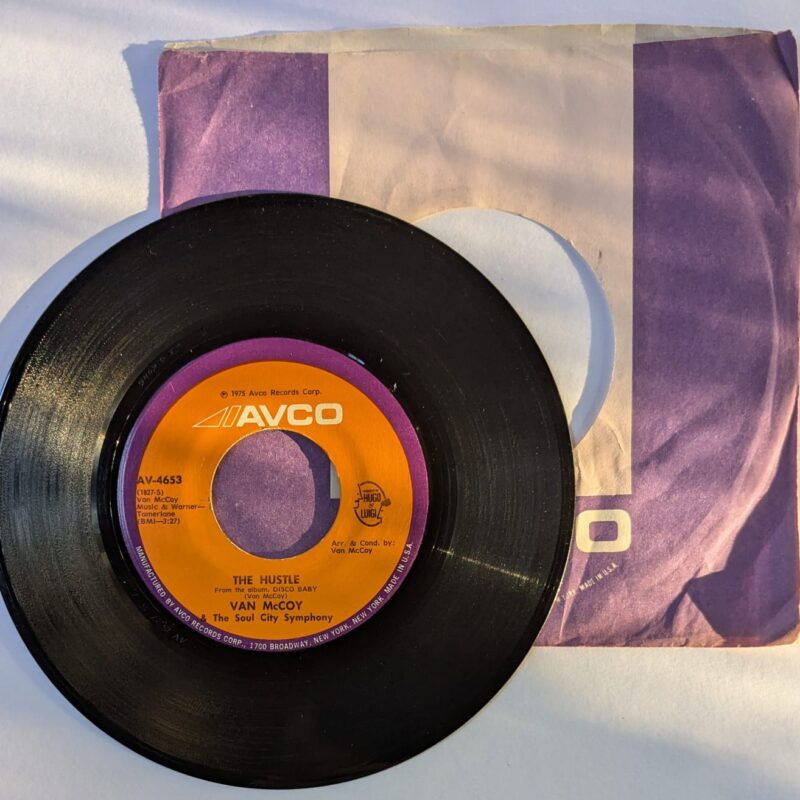 VAN MCCOY / THE HUSTLE / HEY GIRL, COME AND GET IT / 1975 / VINIL 7"