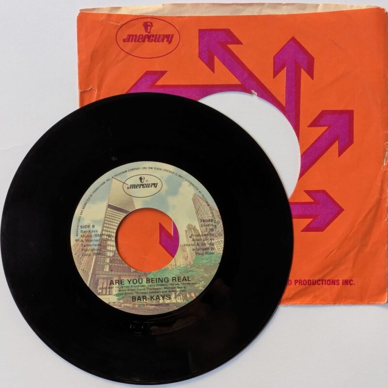 BAR-KAYS  / SHINE / ARE YOU BEING REAL  / 1978 / VINIL 7"