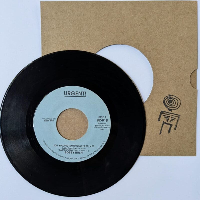 BOBBY RUSH  / YOU, YOU, YOU (KNOW WHAT TO DO)/TIME TO HIT THE ROAD AGAIN / 1992 / VINIL 7"
