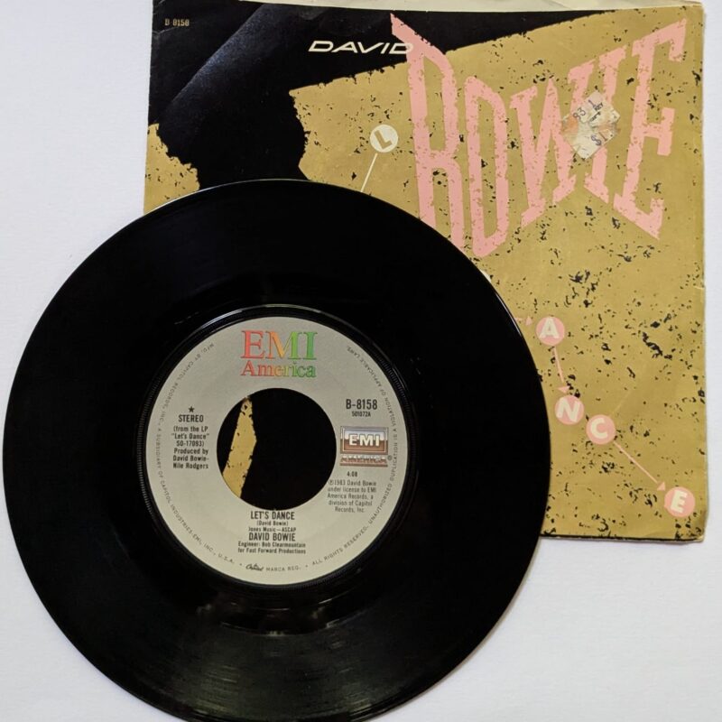 DAVID BOWIE  / LET’S DANCE / CAT PEOPLE  / 1983 / VINIL 7"