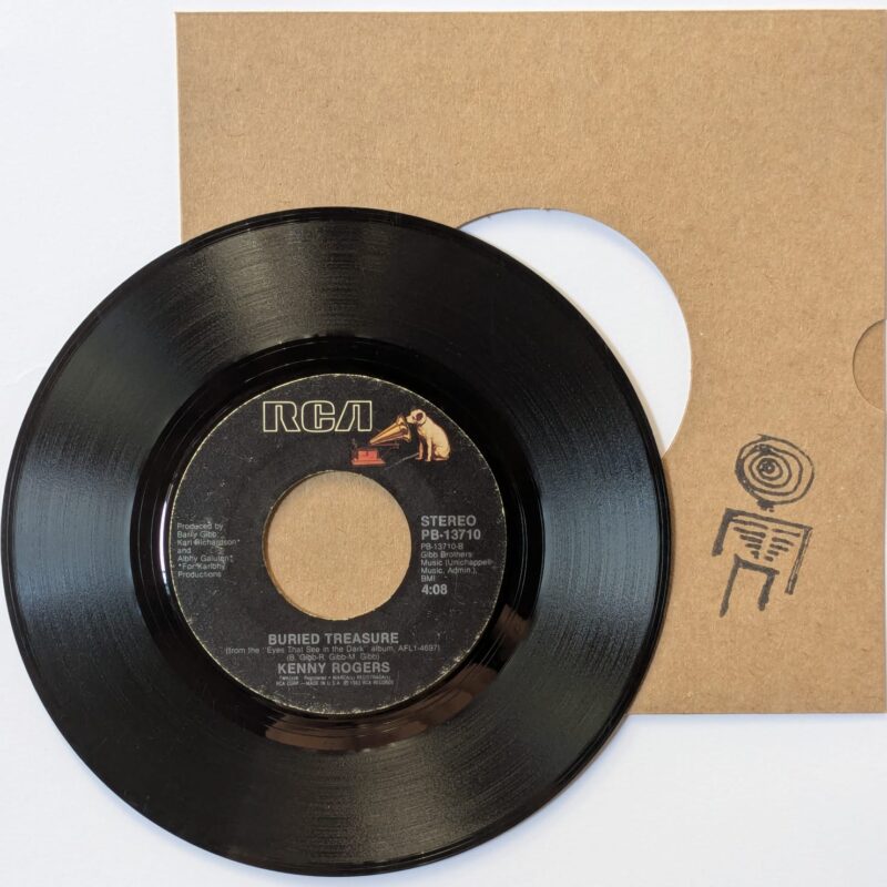 KENNY ROGERS  / THIS WOMAN / BURIED TREASURE  / 1983 / VINIL 7"
