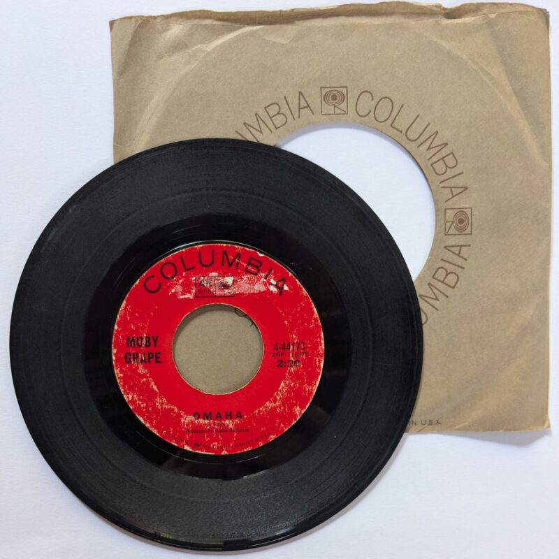 MOBY GRAPE  / OMAHA / SOMEDAY  / 1967 / VINIL 7"