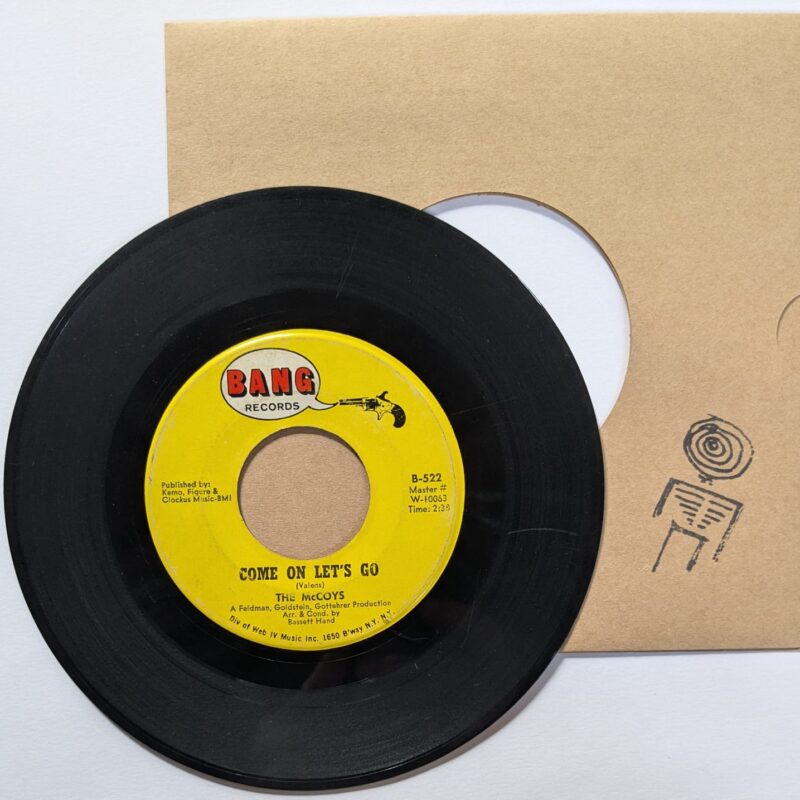 THE MCCOYS  / Come On Let’s Go / Little People  / 1966 / VINIL 7"