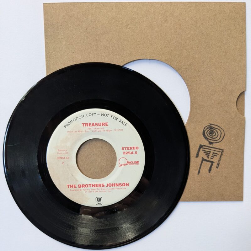 THE BROTHERS JOHNSON / TREASURE MONO STEREO / 1980 / VINIL 7" / PROMO