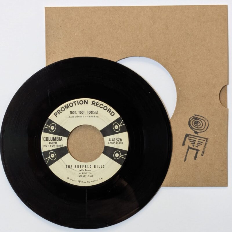 THE BUFFALO BILLS / MY BABY JUST CARES FOR ME  / TOOT, TOOT, TOOTSIE! /1959 / VINIL 7"