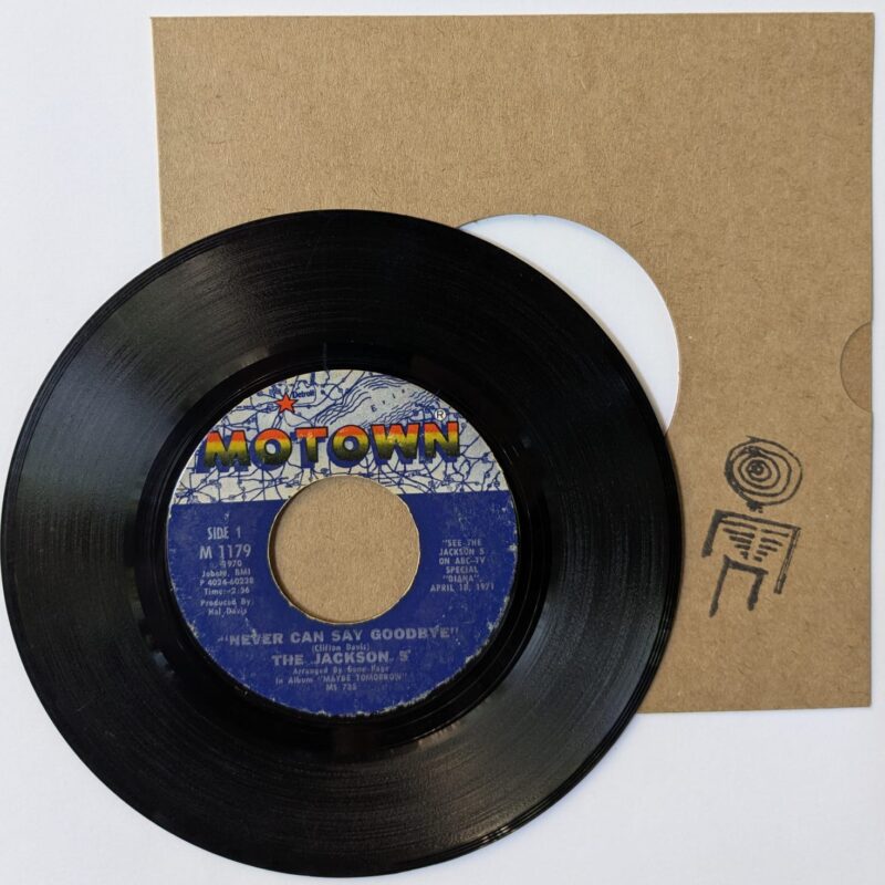 THE JACKSON 5  / SHE'S GOOD / NEVER CAN SAY GOODBYE / 1971 / VINIL 7"