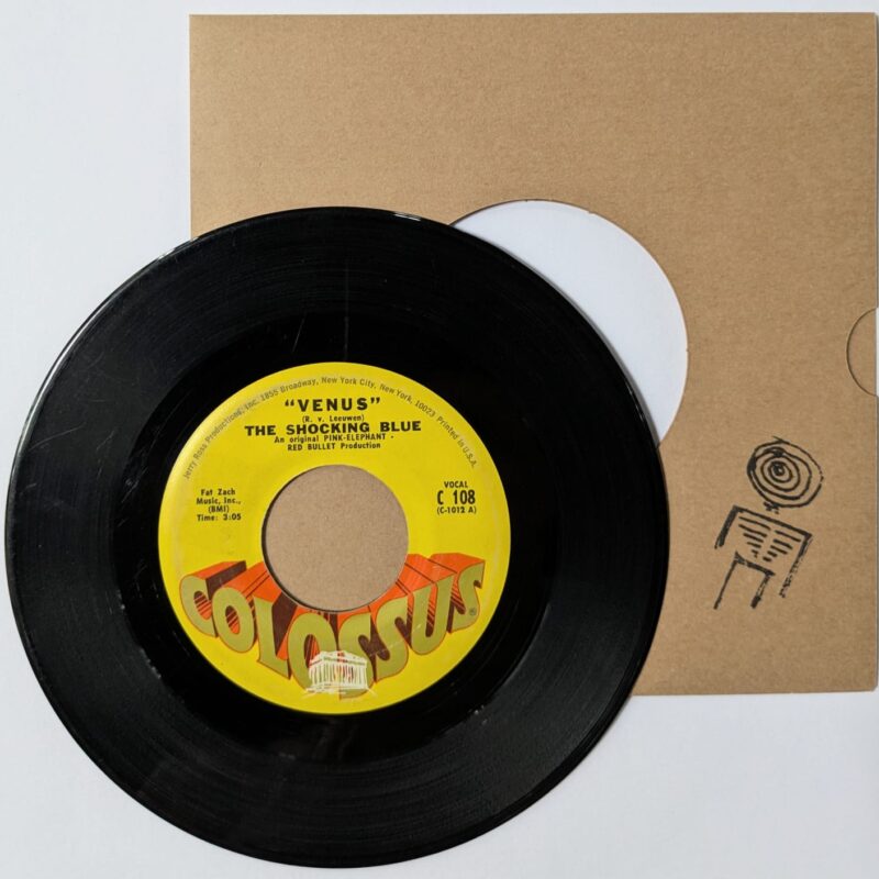 THE SHOCKING BLUE  / VENUS / HOT SAND / 1969 / VINIL 7"