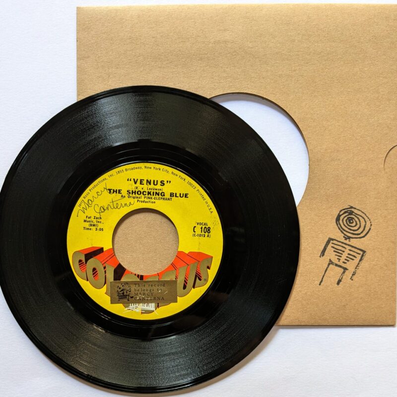 THE SHOCKING BLUE  / VENUS / HOT SAND / 1969 / VINIL 7"