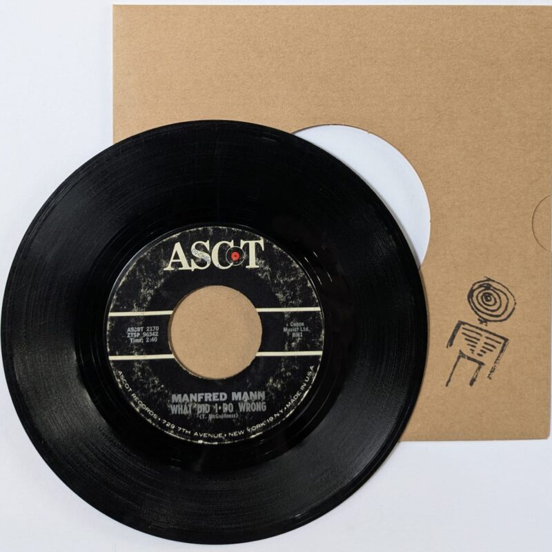 MANFRED MANN / COME TOMORROW / WHAT I DID DO WRONG / 1965 / VINIL 7"