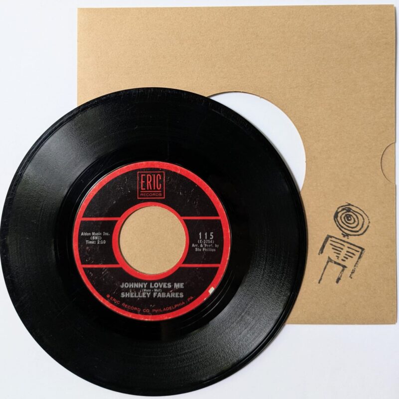 SHELLEY FABARES  / JOHNNY ANGEL / JOHNNY LOVES ME / 1968 / VINIL 7"