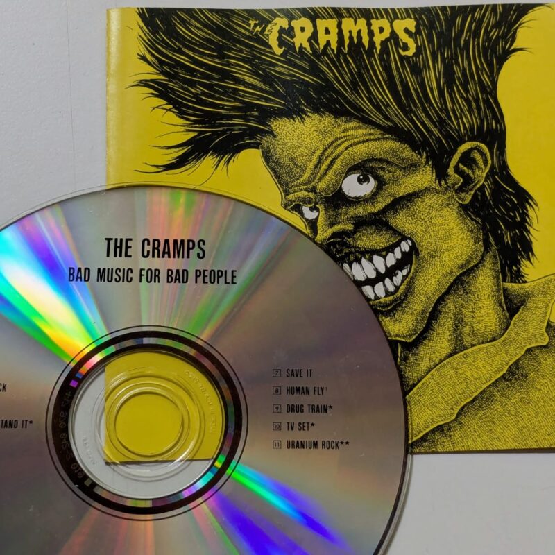 THE CRAMPS / BAD MUSIC FOR BAD PEOPLE / 1987 / CD