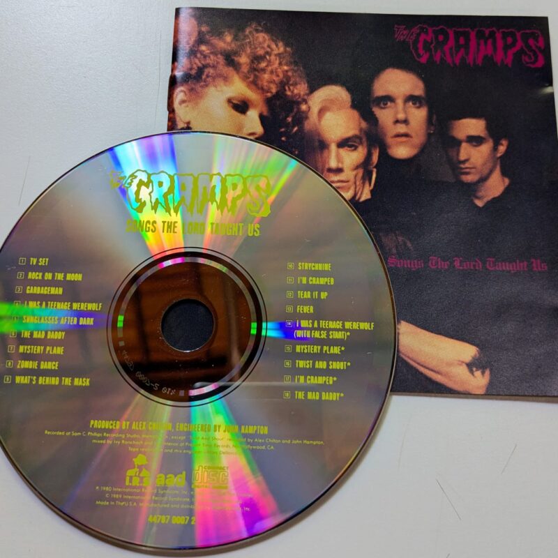THE CRAMPS / SONGS THE LORD TAUGHT US / 1989 / CD